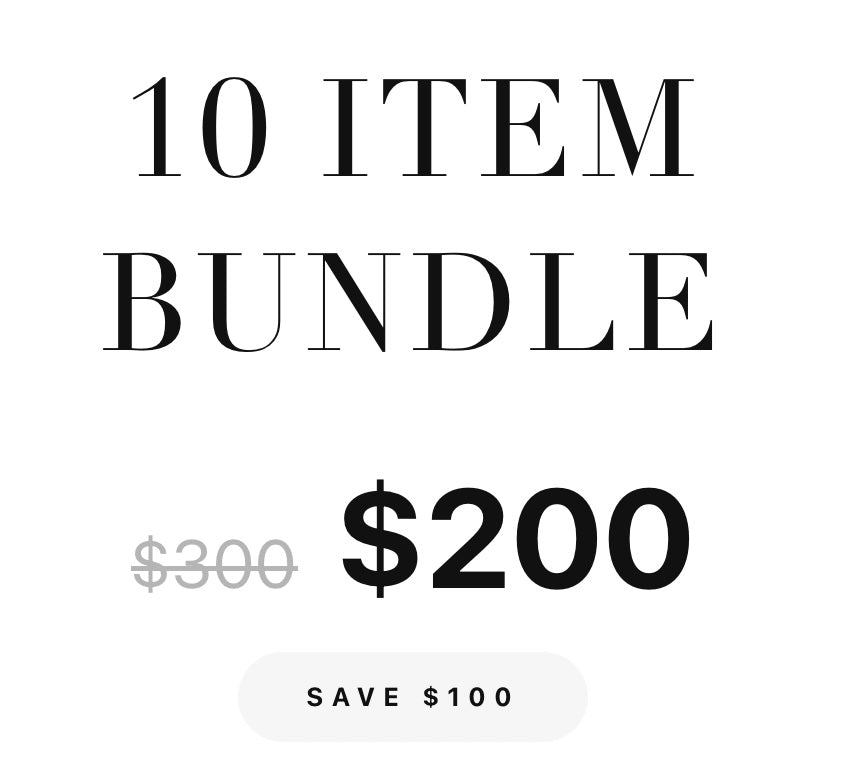 10 item bundle